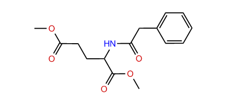 Dimethyl 2-(2-phenylacetylamino)-pentanedioate